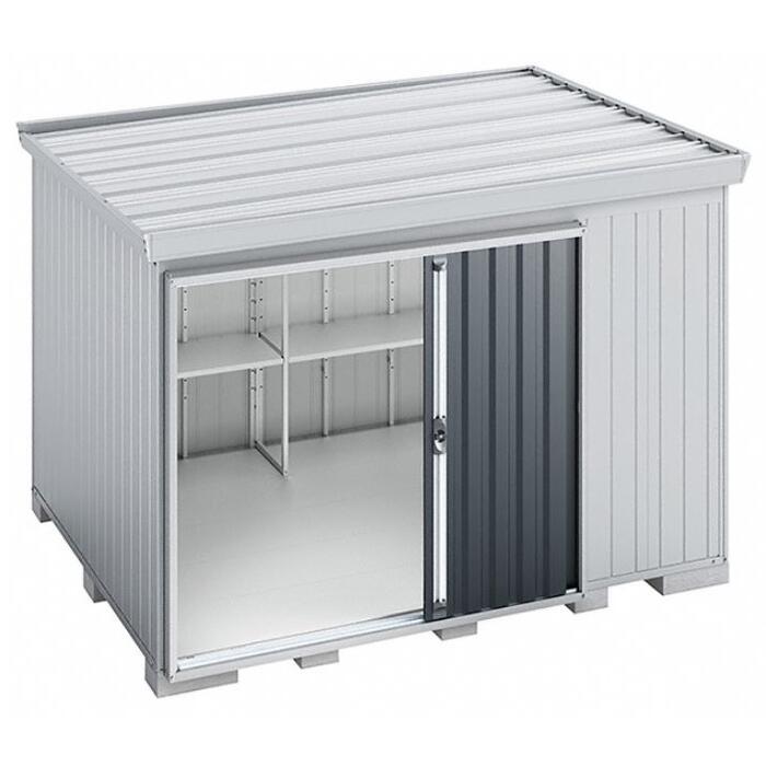 イナバ物置 中型物置 FORTA フォルタ 屋根傾斜変更タイプ 一般型 3050×2210×2085 FK-3022S 屋外用【税込】