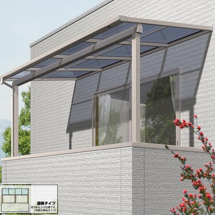 エクスショップ ベランダ屋根 バルコニー屋根 プレシオステラス2 F型 積雪50cm対応 屋根タイプ 連棟 2階用 ValueSelect【税込】｜業界大手！直販のエクスショップ