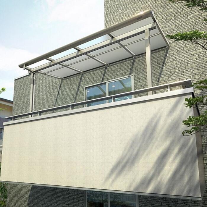 YKKAP YKK ベランダ屋根 ソラリア F型 屋根タイプ 単体 バルコニー屋根 2階用【税込】
