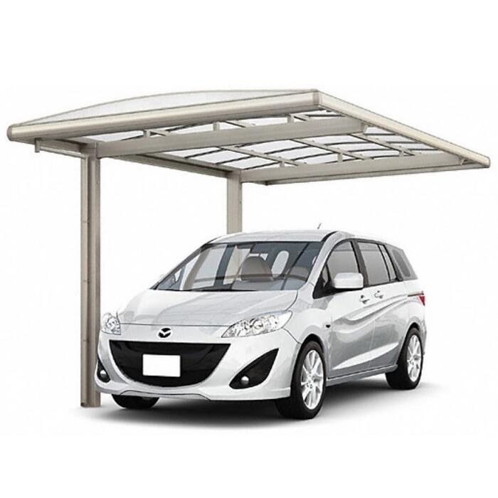 LIXIL リクシル カーポート 1台用 片流れ フーゴAプラス (アーチスタイル) 駐車場屋根【税込】