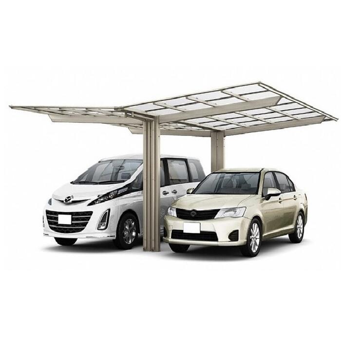 LIXIL リクシル 鉄道車両界面 2台用 ネスカF(平ったい表現スタイル) Y合掌  パーキング場大屋根【税込】