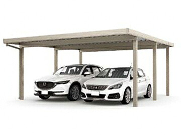 LIXIL リクシル カーポートSW 積雪30cm対応 2台用 奥行延長 6本柱 駐車場屋根【税込】|業界大手!直販のエクスショップ