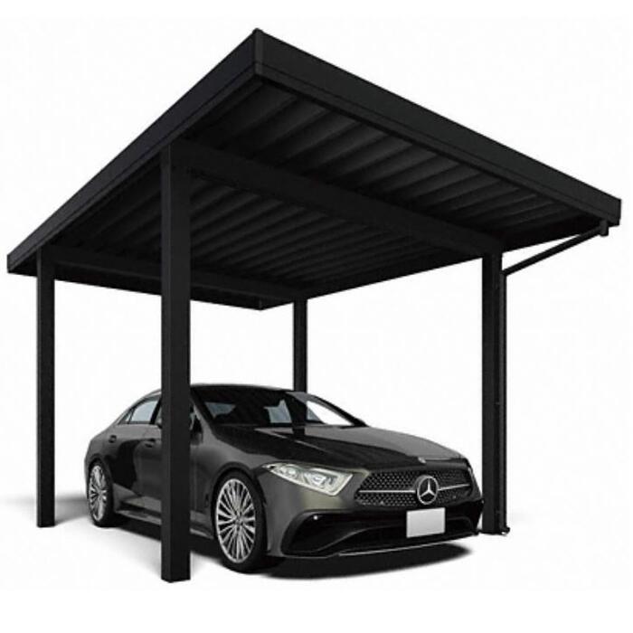 カーポートykk ✨一台限り！現地引き取り限定！！ 楽天市場】YKKAP カーポート オールブラック ジーポート Pro 1台