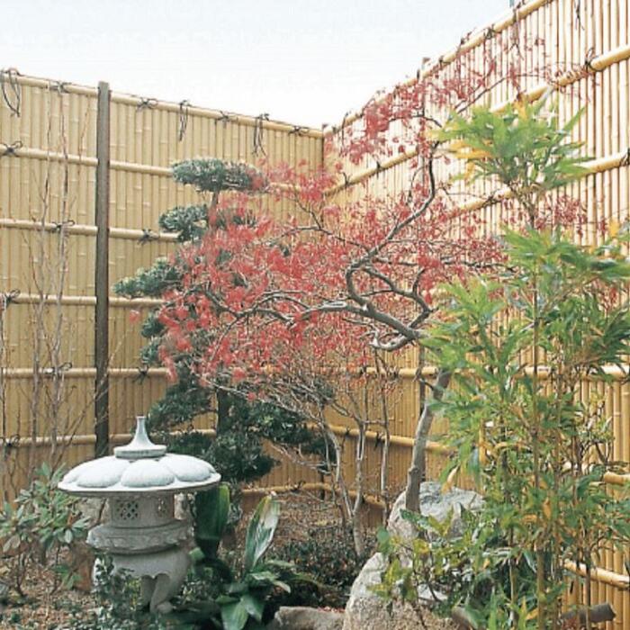 【部材込み/本体のみ可】タカショー フェンス e-バンブーユニット こだわり竹 建仁寺垣【税込】