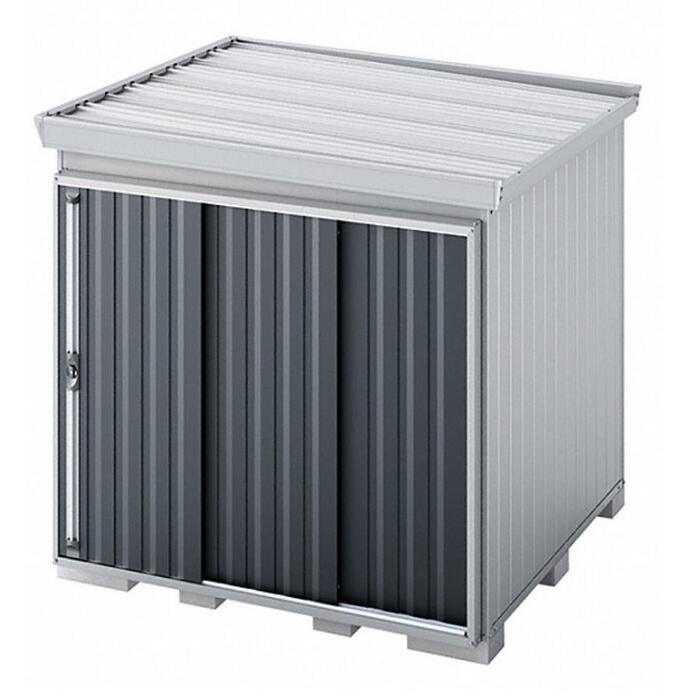 イナバ物置 中型物置 FORTA フォルタ 屋根傾斜変更タイプ 豪雪型 2210×1790×2085 FK-2218S 屋外用【税込】