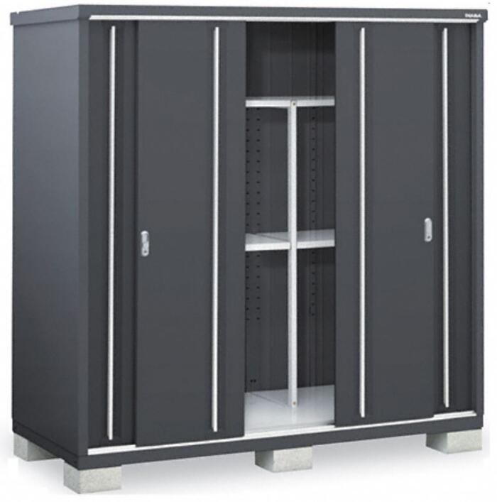 イナバ物置 シンプリー フランネルグレー 一般型 1940×905×1903 MJX-199EF MJX-199EPF 屋外用 小型【税込】|業界大手!直販のエクスショップ