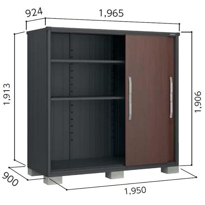 ヨド物置 BLACKエスモ(ブラックエスモ) 一般型 1500×750×1913 ESF-1909A-BK 屋外用 小型 ガルバリウム鋼板仕様【税込】