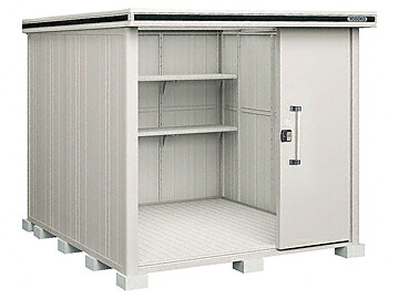 ヨド屋根裏部屋 LMDS-2225 エルモ 中型 大型 白いもの型 2220×2570×2116 室外用 ガルBa鋼板遣りかた【税込】