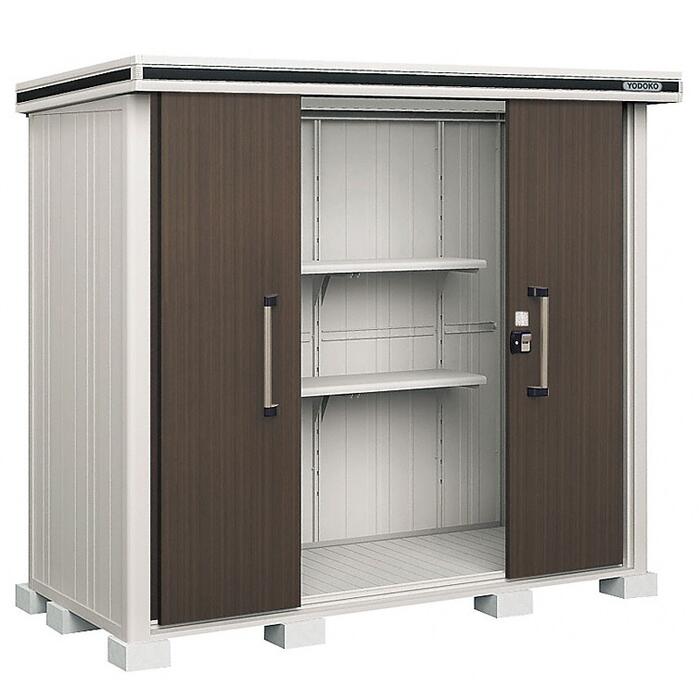 ヨド物置 屋外用 中型 大型 エルモ LMDS-2511H 積雪型 2570×1170×2361 ガルバリウム鋼板仕様【税込】 122,788円