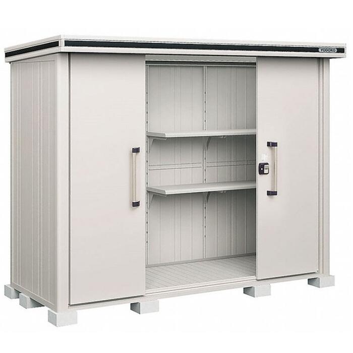 ヨド屋根裏部屋 室外用 中型 大型 エルモ LMDS-2911H 白いもの型 2920×1170×2361 バス発着場 ガルBa鋼板遣りかた【税込】