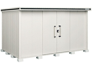 ヨド屋根裏部屋 LMDS-3622 エルモ 白いもの型 3620×2220×2118 中型 / 大型屋根裏部屋 室外用 ガルＢａ鋼板遣りかた【税込】