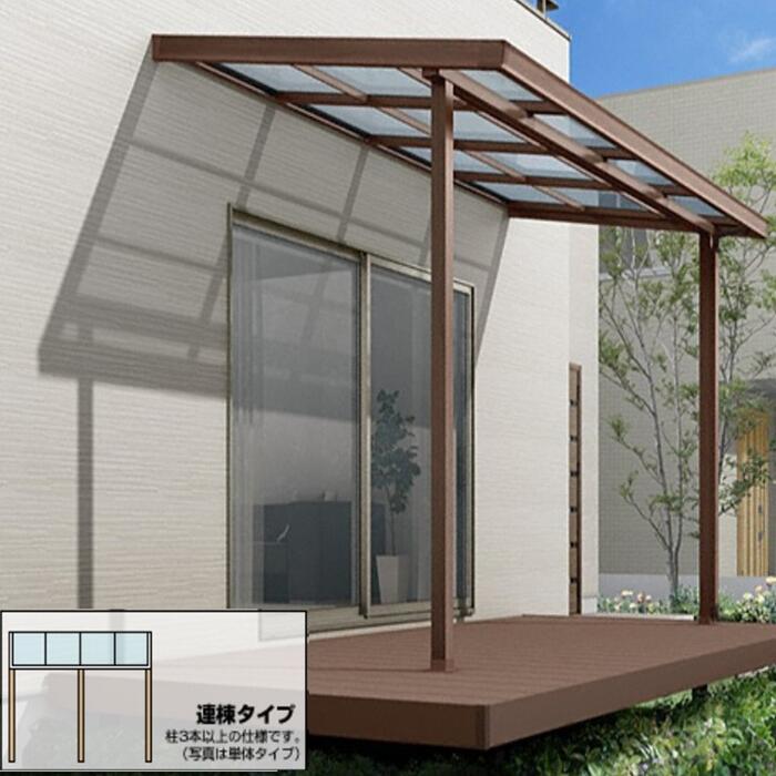 LIXIL リクシル ベランダ屋根 テラス屋根 シュエット 積雪50cm対応 テラスタイプ 連棟
