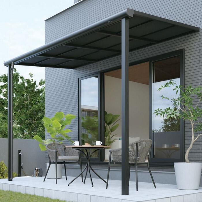 楽天市場】三協アルミ ベランダ屋根 テラス屋根 レボリューZ F型