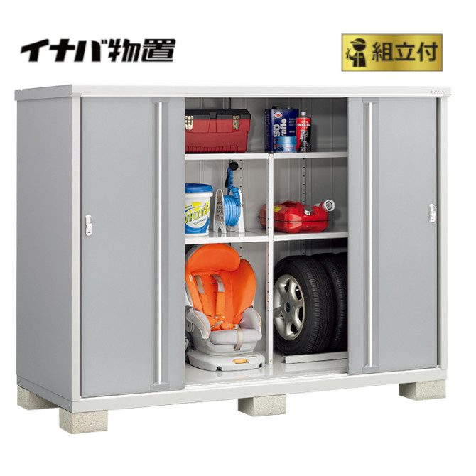 楽天市場】【標準組立費込】【全棚タイプ】イナバ物置 シンプリー MJX