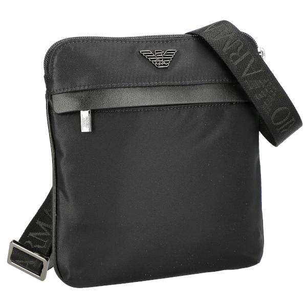 エンポリオアルマーニ ショルダーバッグ 斜め掛け クロスボディ メンズ レディース ロゴ イーグルマーク EMPORIO ARMANI Y4M185 Y217J 80001 ブラック プレゼント|ex虎。
