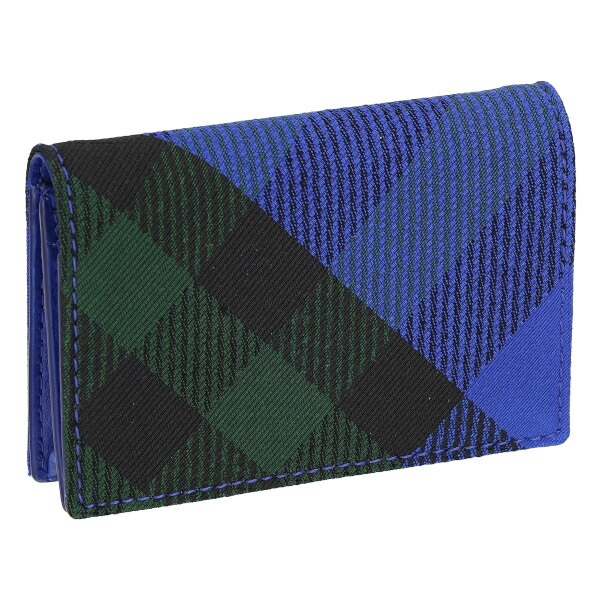 新品　バーバリー　カードケース BURBERRY バーバリー カードケース チェック＆レザー 8069822
