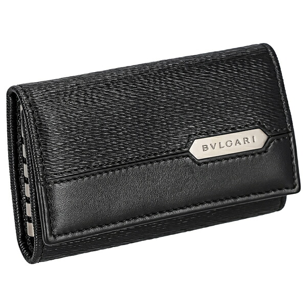 ブルガリ キーケース ユニセックス BVLGARI 280887 ブラック プレゼント｜ｅｘ虎。