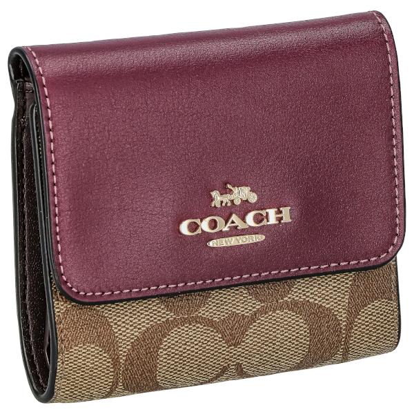 本日最終値下げ『新品』『超美品』箱なしCOACH ピンク 三つ折り財布 コーチ COACH 財布 （ピンク） -waja bazar - 海外ファッション