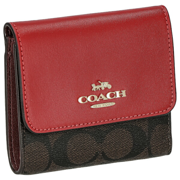 楽天市場】コーチ COACH 財布 三つ折り 折財布 ミニ レディース
