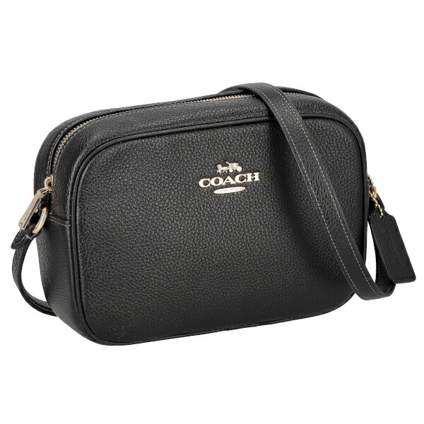 コーチ ショルダーバッグ 斜め掛けバッグ レディース レザー カメラバッグ ジェイミー COACH CR110 IMBLK ブラック プレゼント