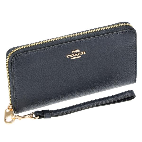 COACH　コーチ　C3441　長財布　ストラップ　ミッドナイト　IMMID 楽天市場】コーチ COACH 財布 長財布 C3441 IMBLK ストラップ付