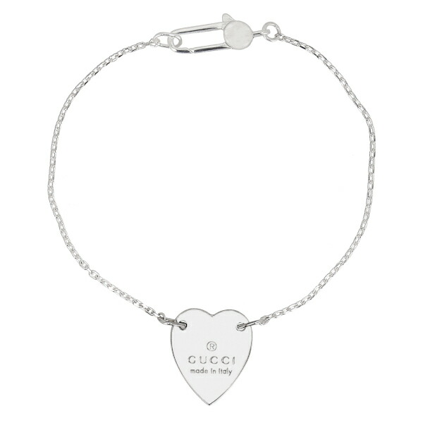 楽天市場】グッチ ブレスレット GUCCI ハートブレスレット