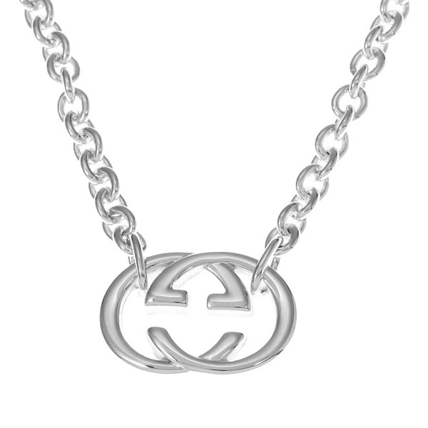 グッチ GUCCI ネックレス アクセサリー メンズ レディース GGチャーム シルバー 190489 J8400 8106 プレゼント|ex虎。