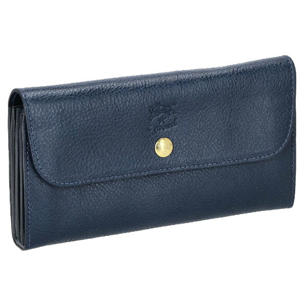 イルビゾンテ 長財布 二つ折り BLU DENIM SCW092 PV0001 BL312B IL BISONTE イルビゾンテ 財布 レディース メンズ ユニセックス
