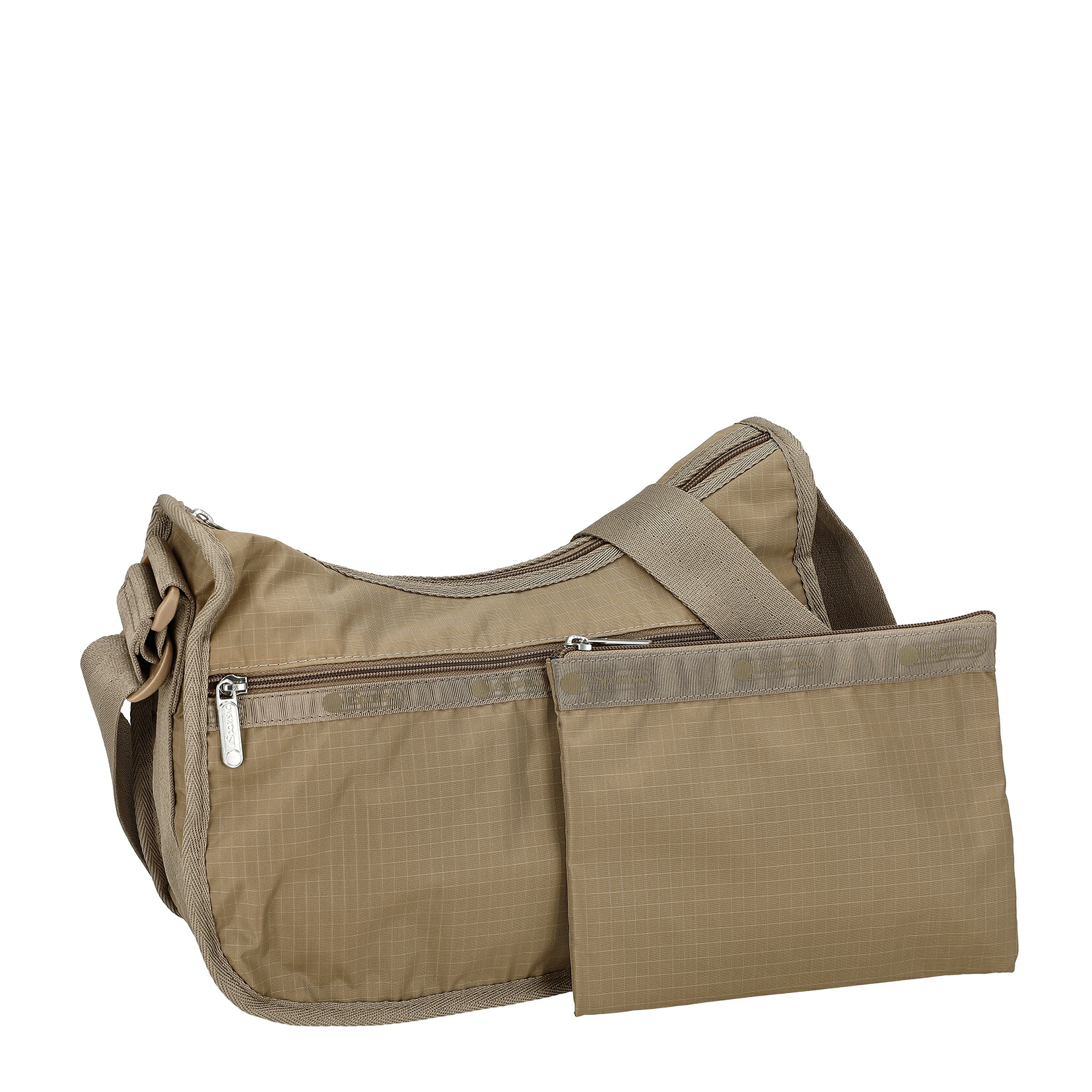 レスポートサック ＬｅＳｐｏｒｔｓａｃ ショルダーバッグ CLASSIC HOBO 古典派音楽 ホー洋弓 無地  合切袋付き添い人 7520 U202 ベージュ