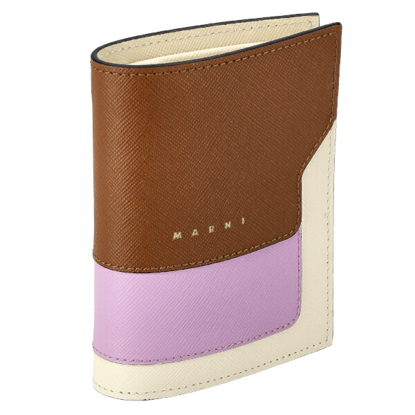 【cohana】マルニ 長財布 ベージュ ピンク ブラウン マルニ MARNI PFMOE11U09 LV520 長財布 レディース 財布 ロング