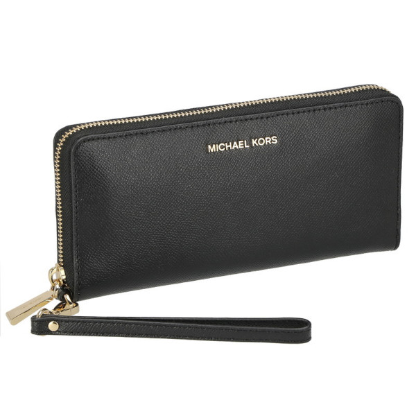 マイケルコース 長財布 ラウンドファスナー長財布 レディース レザー MICHAEL KORS 32S5GTVE9L 001 ブラック｜ｅｘ虎。