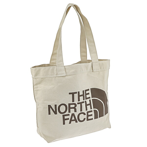 ノースフェイス トートバッグ ロゴ コットントートバッグ メンズ レディース COTTON TOTE アウトドア フェス THE NORTH FACE NF0A3VWQR17 ナチュラル ブラウン