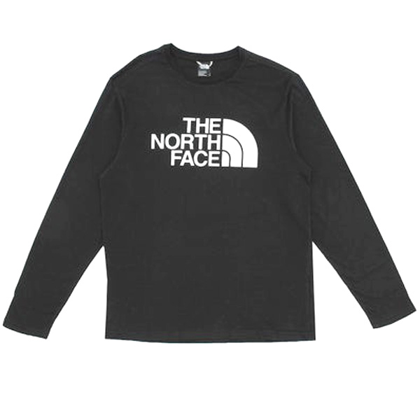 ノースフェイス Tシャツ ロングTシャツ 長袖 メンズ ハーフドーム ロゴ THE NORTH FACE NF0A4M8M JK3 ブラック