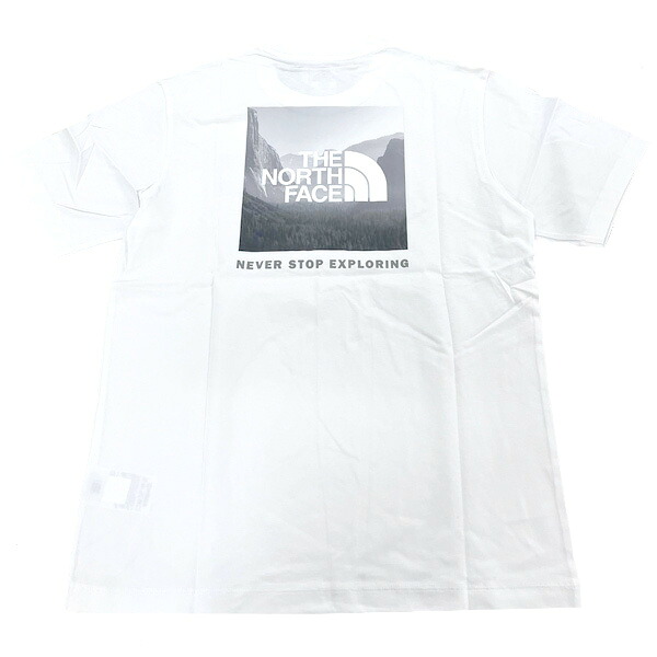 ノースフェイス Tシャツ 半袖Tシャツ メンズ レディース BIG LOGO PHOTO PRINT NORTH FACE NF0A88GA FN4 TNF WHITE ホワイト
