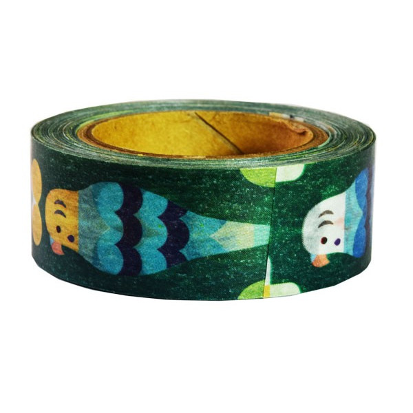 楽天市場】マスキングテープ ☆花を覗くインコ ◇ゆうパケット対応