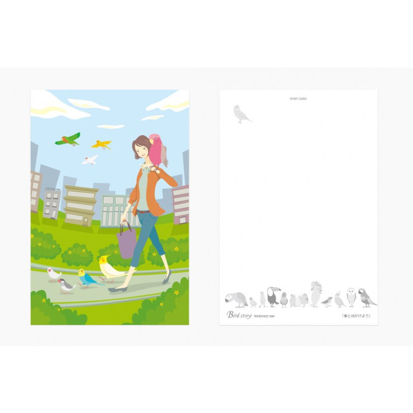 楽天市場 Birdstory ポストカード 鳥と出かけよう クリックポスト対応 文具 文房具 ステーショナリー ポストカード はがき ハガキ 絵はがき 絵ハガキ グリーティングカード 手紙 お手紙 インコ 文鳥 フクロウ オウム Exceedjapan 楽天市場 Birdstory ポストカード 鳥と出かけよう クリックポスト対応 文具 文房具 ステーショナリー ポストカード はがき ハガキ 絵はがき 絵ハガキ グリーティングカード 手紙 お手紙 インコ 文鳥 フクロウ オウム Exceedjapan
