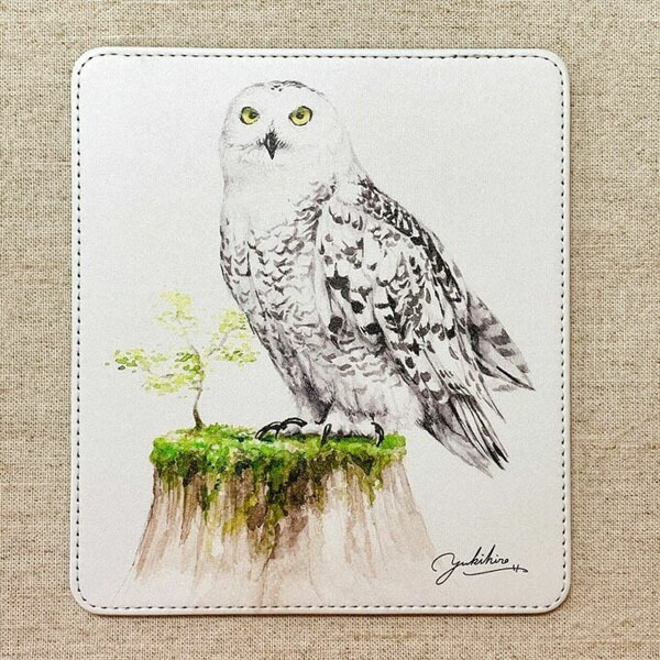 楽天市場】水彩画メガネ拭き フクロウ ◇ゆうパケット対応◇ 梟