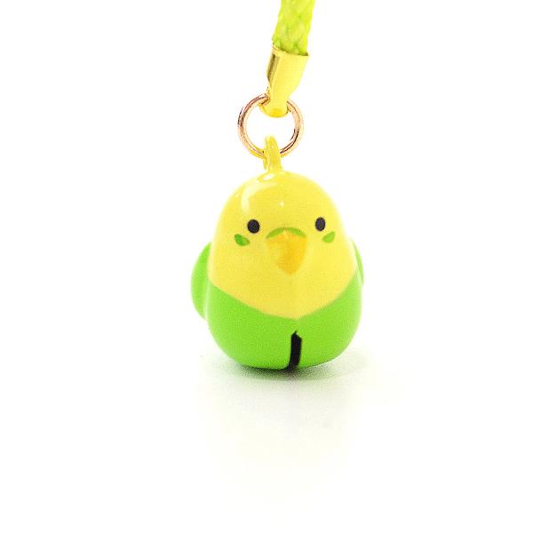 インコさん ストラップ 鈴付き♡ 楽天市場】インコの鈴 根付 ストラップ かわいい音色 お財布に