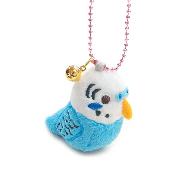 楽天市場】ことりキーホルダー ☆セキセイインコ ブルー ◇ゆう