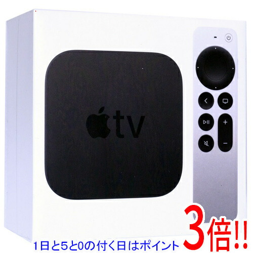 【1日と5.0のつく日、18日は尖んがり3倍！】APPLE Apple TV 4K 32GB MXGY2J/A