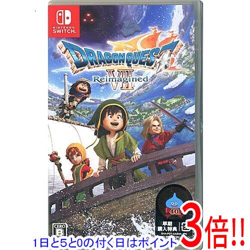 【1日と5.0のつく日、18日はポイント3倍！】ドラゴンクエストVII Reimagined 早期購入特典付き Nintendo Switch