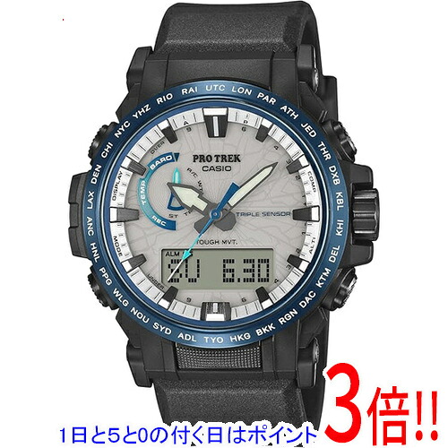 【取りひろげる引きうける相応う!!】【1日と5.0のつく日、18日は尖んがり3倍！】CASIO ウオッチ プロトレック Climber Line PRW-61D-2JF