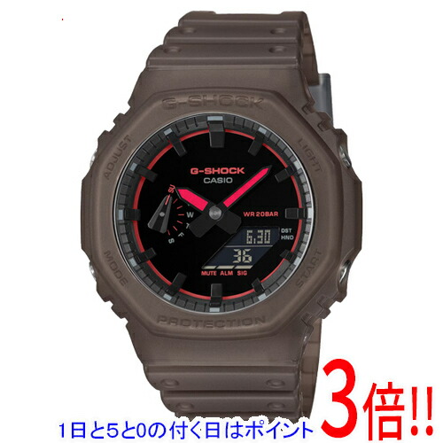 【押しひろげる引き受ける相応う!!】【1日と5.0のつく日、18日は尖んがり3倍！】CASIO ウオッチ G-SHOCK GA-2100K-5AJF