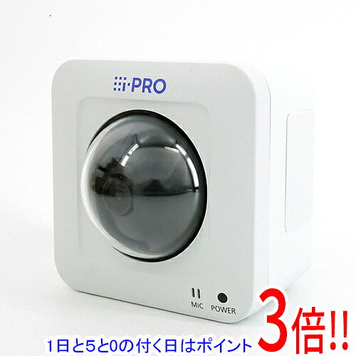 【1日と5.0のつく日、18日は尖んがり3倍！】【新品(開封のみ)】 Panasonic 屋内2MP PT写真機 WV-B51300-F3 i-PRO白いこと