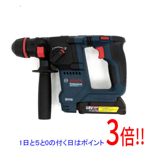 【1日と5.0のつく日、18日は尖んがり3倍！】【新品(開封のみ)】 BOSCH コードレスハンマードリル 18V GBH18V-18X