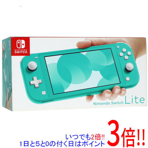 Switch Lite ターコイズ 本体＋ケース付き(箱付き)-