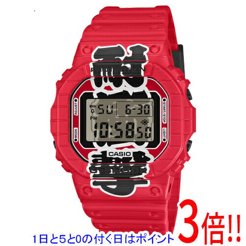 【延長保証対応!!】【1日と5.0のつく日、18日はポイント3倍！】CASIO 腕時計 G-SHOCK 赤提灯デザインモチーフ DW-5600AKA-4JR
