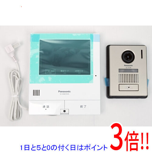 【延長保証対応!!】【1日と5.0のつく日、18日はポイント3倍！】Panasonic 外でもドアホン VL-SVD505KF 25,535円