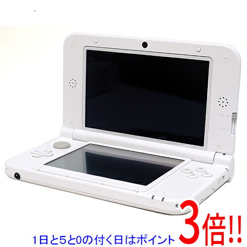 【1日と5.0のつく日、18日はポイント3倍！】【中古】任天堂 ニンテンドー3DS LL ホワイト SPR-S-WAAA 本体のみ 本体いたみ 13,160円
