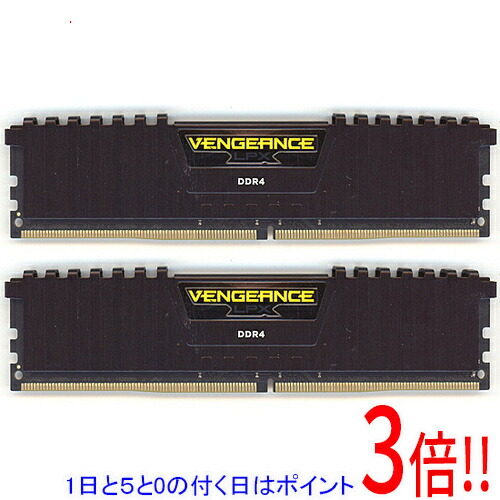 【1日と5.0のつく日、18日は尖んがり3倍！】【中古】Corsair 事務机とっ始め用 CMK16GX4M2A2133C13 DDR4 パソコン4-17000 8GB 2枚